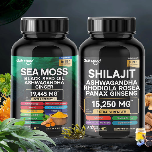 Vitality Sea Moss & Shilajit Combo